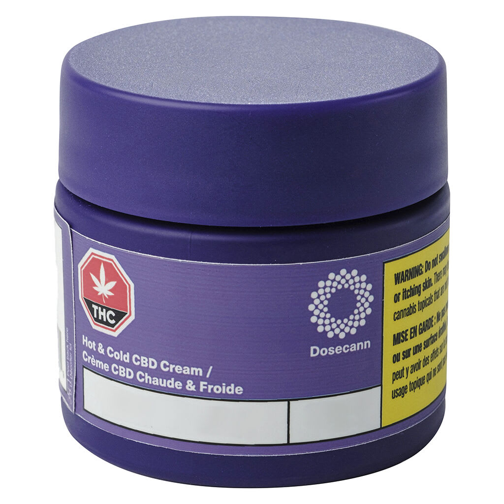 Hot and Cold CBD Cream - Dosecann