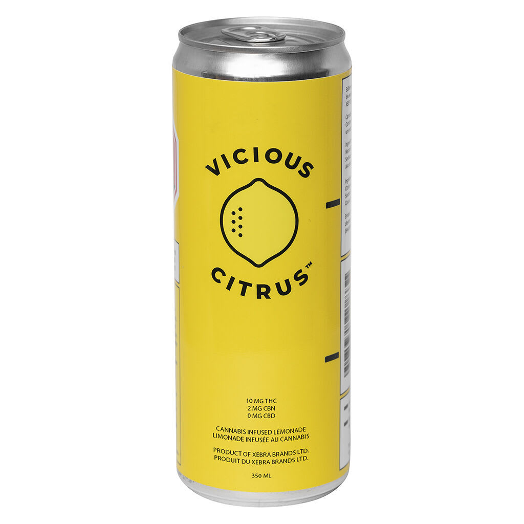 Vicious Citrus Sparkling Beverage