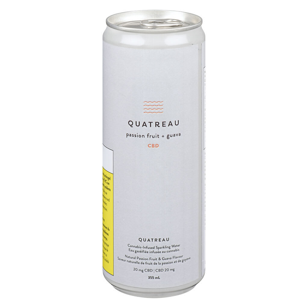 Sparkling Passionfruit Guava 355ml - Quatreau