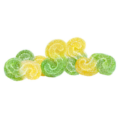Spinach Sours Chews - 1:3 CBC Mango Lime 5 x 5g Gummies