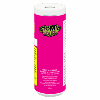 XMG Atomic Sours - Cherry Blasted Lime 355ml Beverage