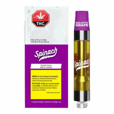 Spinach XL 510 - Galactic Grape 1.2g Vape